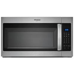 30" W 1.7 Cu Ft 1000W Over the Range Updraft Microwave in Heritage Stainless Steel