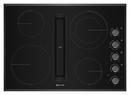 JennAir Black Floating Glass 4 Burner Radiant Cooktop 