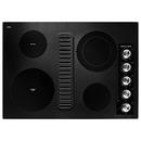 KitchenAid Black 4 Burner Radiant Cooktop 