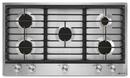 JennAir Stainless Steel 5 Burner Sealed Cooktop 