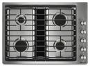 JennAir Stainless Steel 4 Burner Sealed Cooktop 