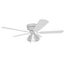 Ceiling Fan with 42 in. Blade Span and 4-Light in White