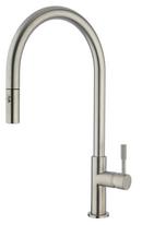 Fortis Brushed Nickel Single Handle Pull Down Kitchen Faucet 