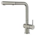 Fortis Brushed Nickel Single Handle Pull Out Kitchen Faucet 