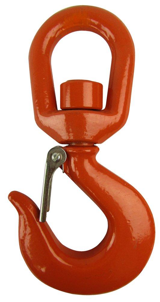 Lift-All&reg; Swivel Hook with Bush and Latch 