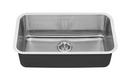 American Standard Stainless Steel 29-3/4 x 18 in. No Hole Single Bowl Undermount Kitchen Sink 