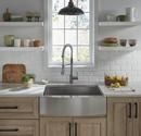 American Standard Stainless Steel 33 x 22 in. 1 Hole Single Bowl Dual Mount Kitchen Sink 