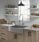 American Standard Stainless Steel 33 x 22 in. 1 Hole Single Bowl Dual Mount Kitchen Sink 