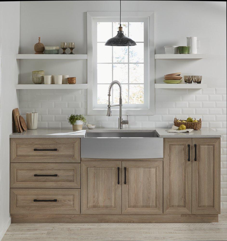 American Standard Stainless Steel 33 x 22 in. 1 Hole Single Bowl Dual Mount Kitchen Sink 