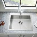 American Standard Stainless Steel 25 x 22 in. 1 Hole Single Bowl Dual Mount Kitchen Sink 