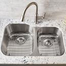 American Standard Stainless Steel 31-7/16 x 20-7/16 in. No Hole Double Bowl Undermount Kitchen Sink 