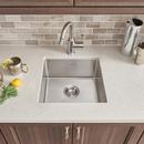 American Standard Stainless Steel 17 x 17 in. No Hole Single Bowl Undermount Kitchen Sink 