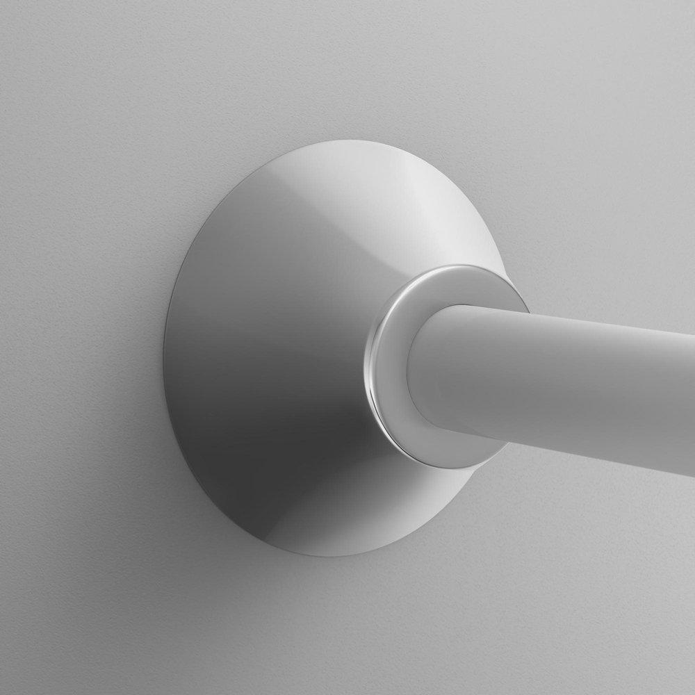 Jones Stephens Chrome Plated Steel Escutcheon in Chrome Plated 