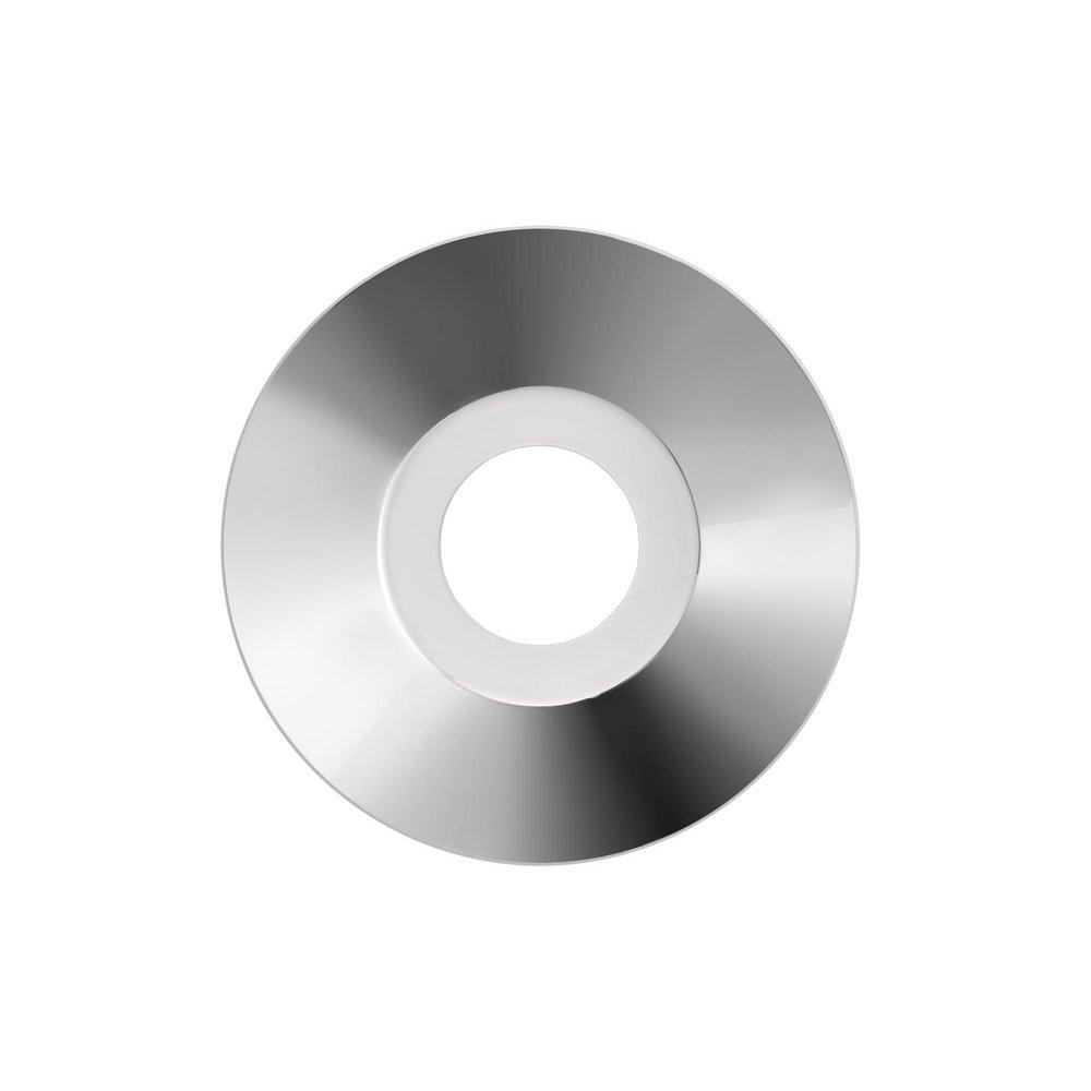 Jones Stephens Chrome Plated Steel Escutcheon in Chrome Plated 