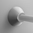 Jones Stephens Chrome Plated Steel Escutcheon in Chrome Plated 