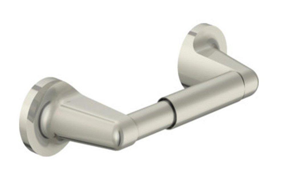 PROFLO&reg; Brushed Nickel Concealed Mount and Wall Mount Toilet Tissue Holder 