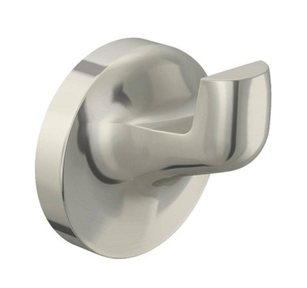 PROFLO® Brushed Nickel Concealed Mount Single Robe Hook 
