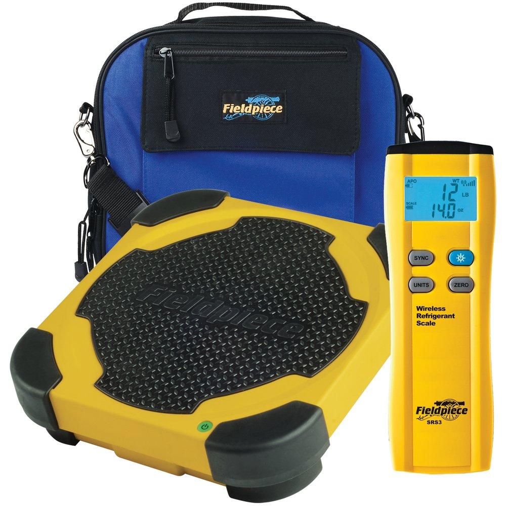 Fieldpiece Instruments Black Battery Refrigerant Scale 