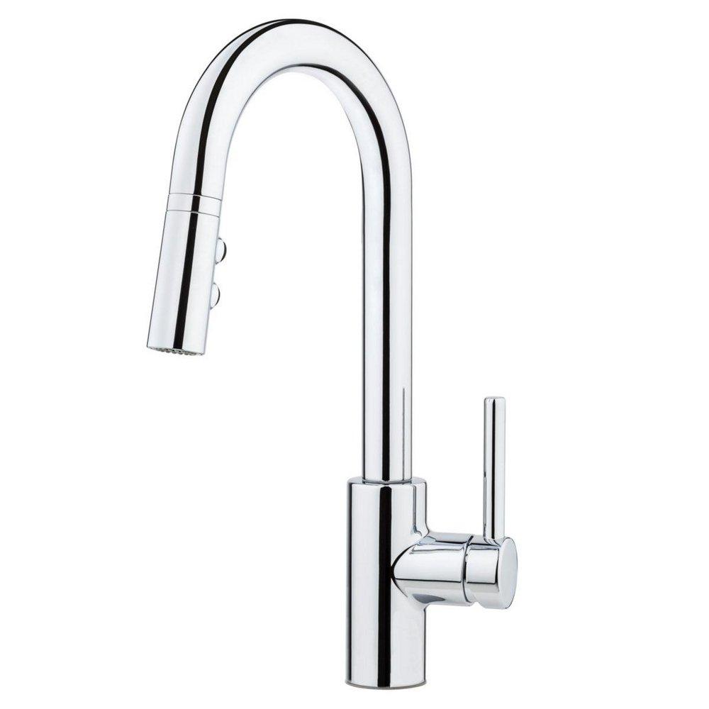 Pfister Polished Chrome Single Lever Handle Bar Faucet 
