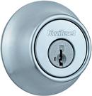 Kwikset Satin Chrome Double Cylinder Deadbolt 