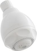PROFLO&reg; White 2-3/4 in. 2.5 gpm 3-Function Showerhead 