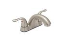 PROFLO&reg; Brushed Nickel Two Handle Centerset Bathroom Sink Faucet 