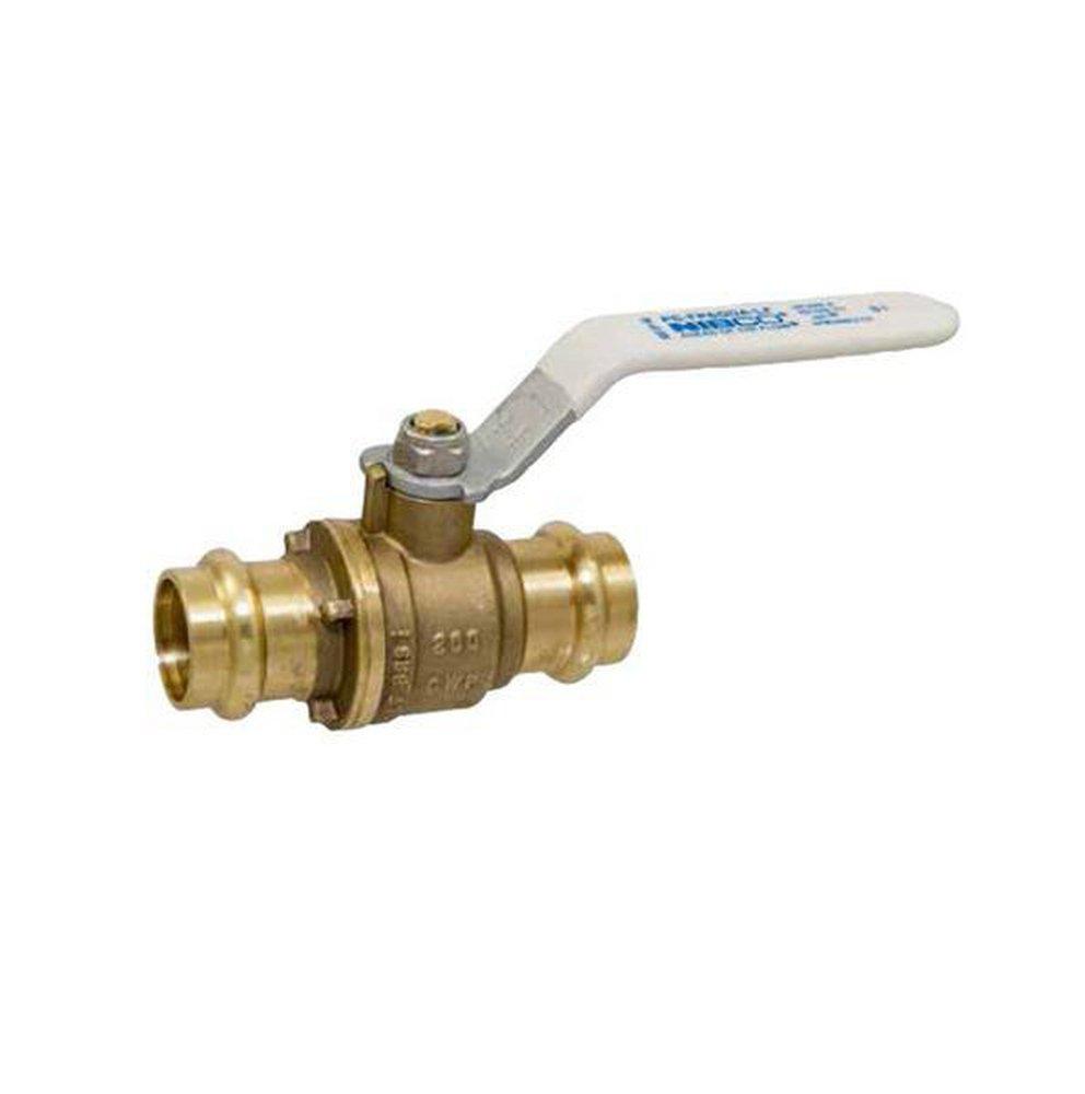 4 in. DZR Copper Alloy Full Port Press 250# Ball Valve 