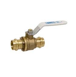 2-1/2 in. DZR Copper Alloy Full Port Press 250# Ball Valve
