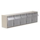 Akro-Mils Beige Cabinet 5 Bins 