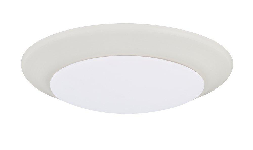 HomePlace by Capital Lighting White 15W LED Ceiling Light with White Acrylic Diffuser Glass 