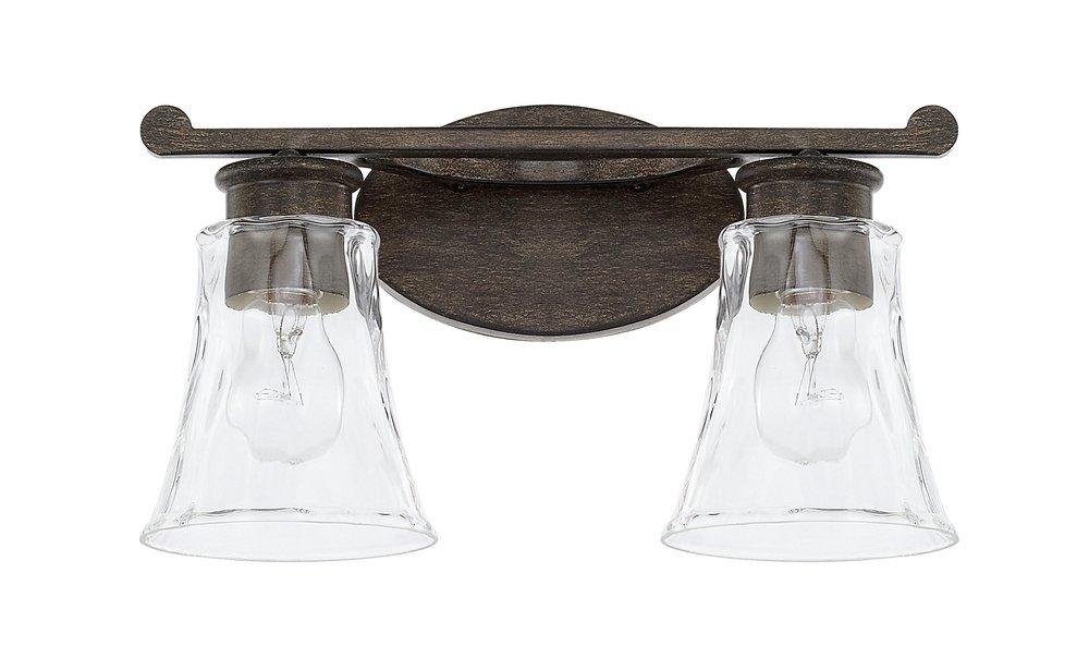 Capital Lighting Renaissance Brown 100W 2-Light Medium E-26 Incandescent Vanity Fixture 