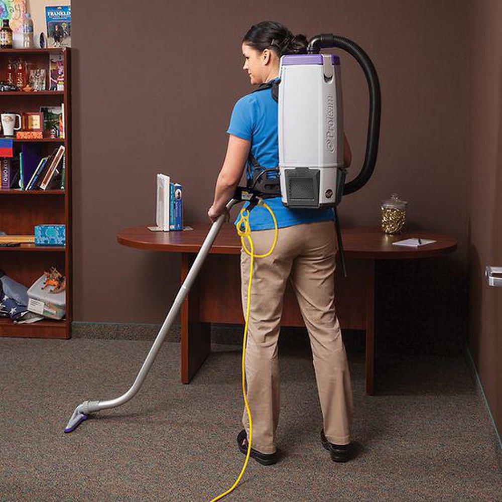 ProTeam® Grey 10 qt Polypropylene Copolymer Backpack Vacuum 