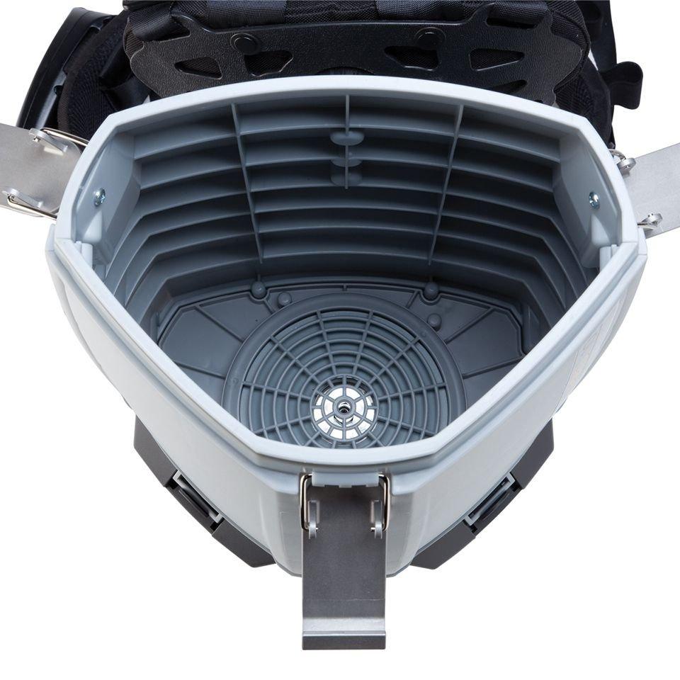 ProTeam&reg; Grey 10 qt Polypropylene Copolymer Backpack Vacuum 