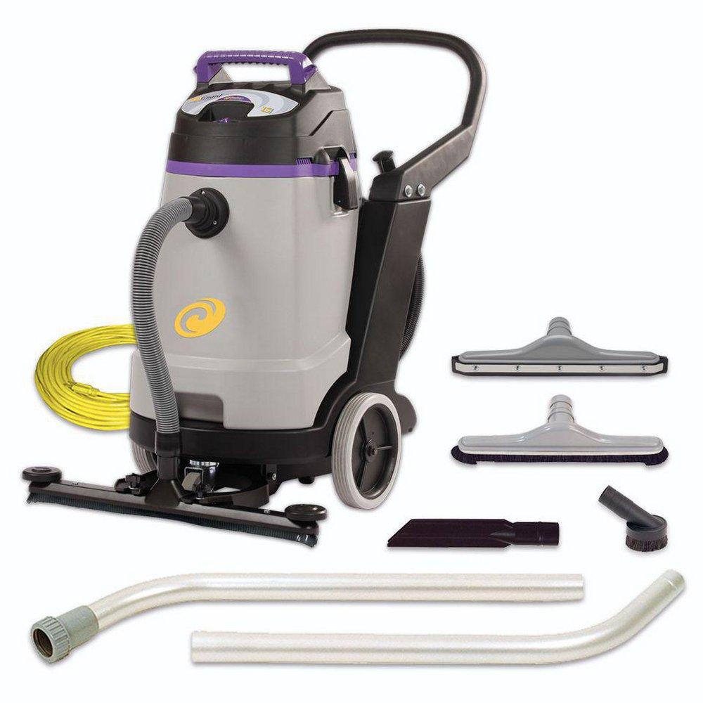 Grey ProGuard 15 gln Wet/Dry Vacuum With Front Mount Squeegee (#107359) 