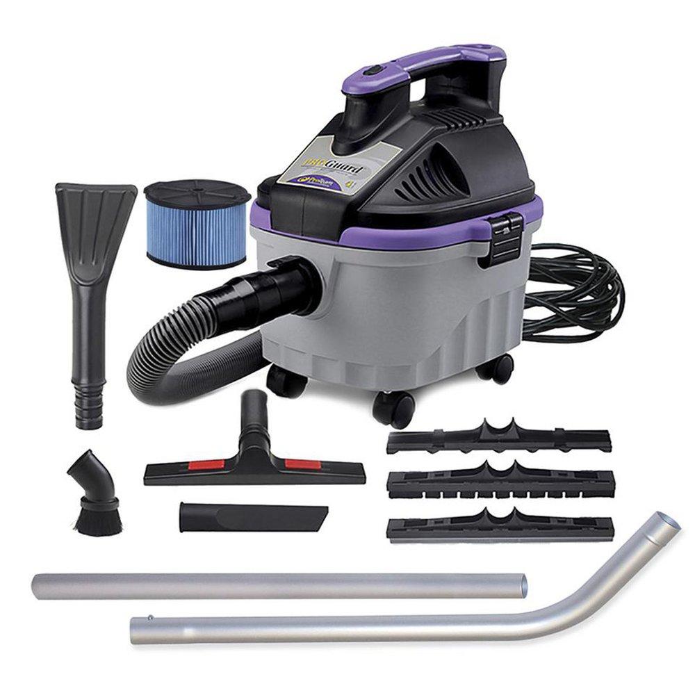 ProTeam&reg; Grey ProGuard 4 gln Portable Wet/Dry Vacuum (#107128) 