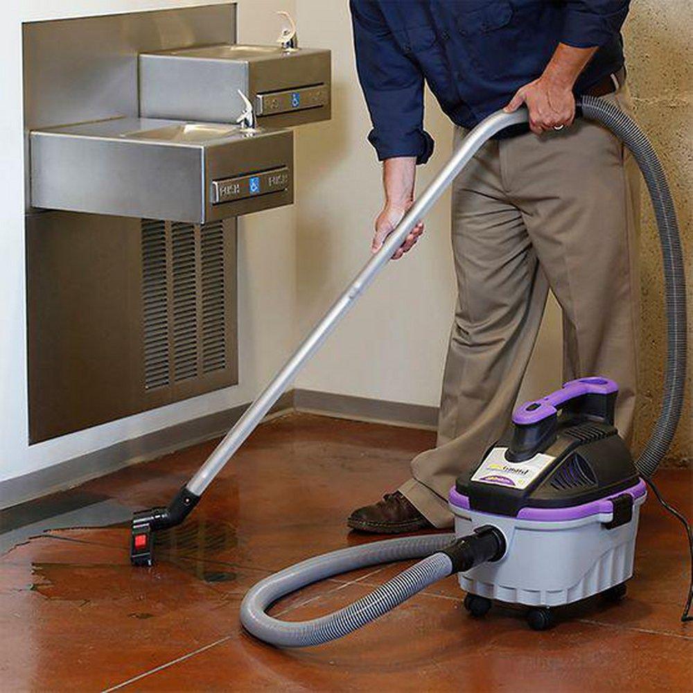 ProTeam&reg; Grey ProGuard 4 gln Portable Wet/Dry Vacuum (#107128) 