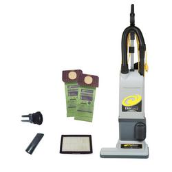 Commercial Upright Vacuum Cleaner with On-Board Tools