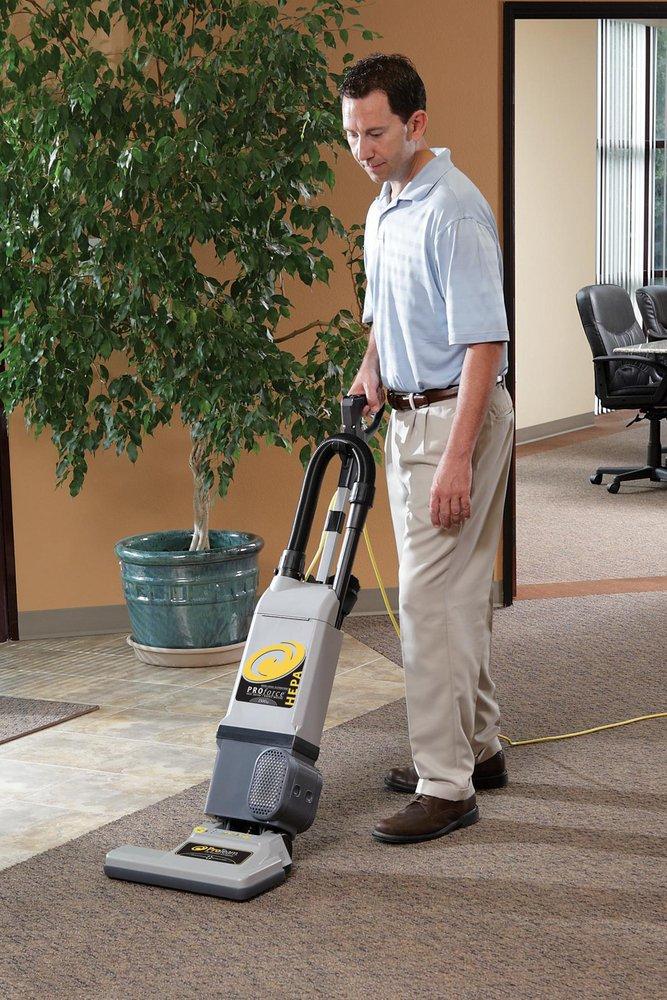 ProTeam&reg; Grey HEPA Upright Vacuum with On-Board Tool 