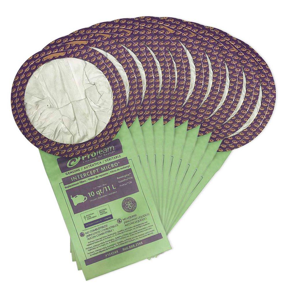 ProTeam® Green 10 qt Intercept Micro Filter Bag (Pack of 10) 