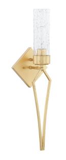Capital Lighting Capital Gold 5-3/4 in. 60W 1-Light Medium E-26 Incandescent Wall Sconce 