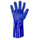 Plastic Petrochemical and Oil Refining Size L Reusable Gloves in Blue