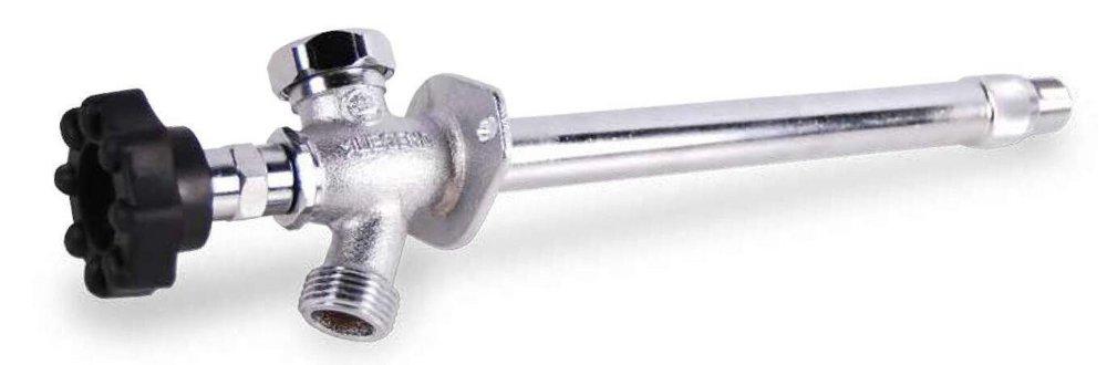 Legend Valve & Fitting Chrome Plated Anti-siphon and Frost-proof Brass MNPT x Sweat Sillcock 