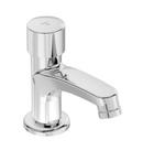 Symmons Industries Polished Chrome Single Handle Metering Bathroom Sink Faucet