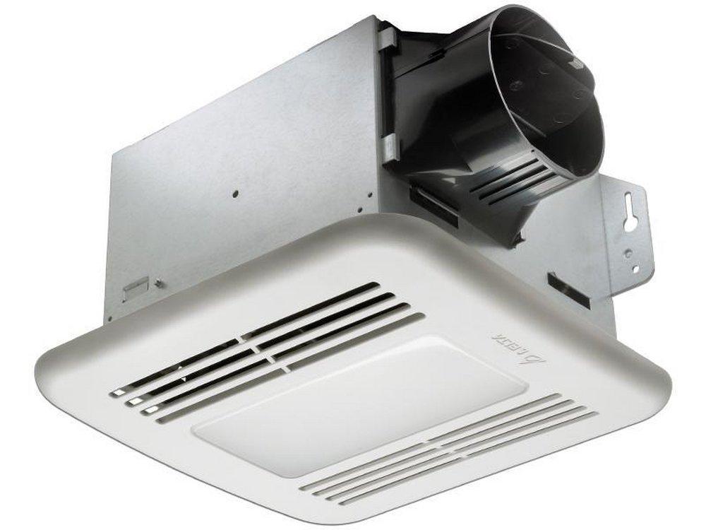 Delta Products White Bathroom Exhaust Fan in White 