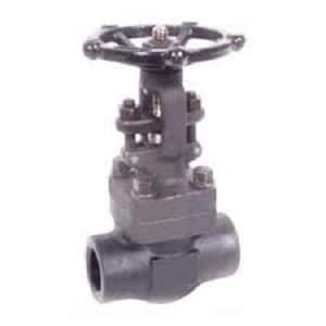 DSI Forum Energy Technologies Forged Carbon Steel Standard Port Socket Weld x Threaded Gate Valve 