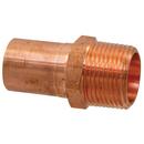 2 in. Copper Press Street Male Adapter