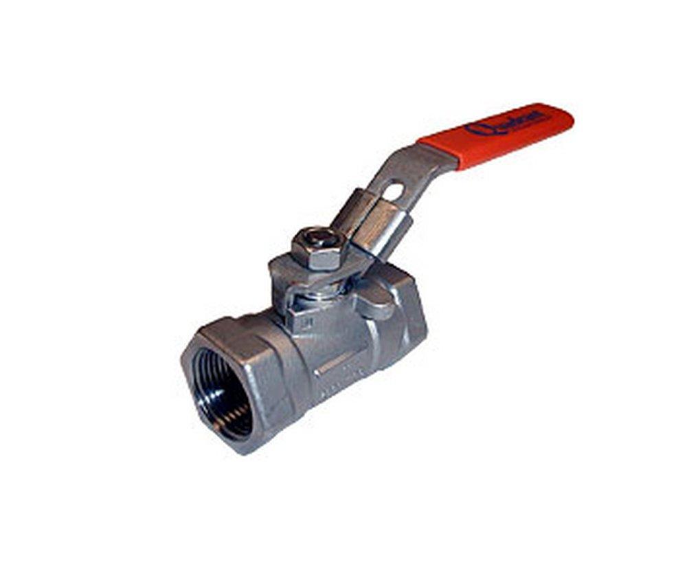 Quadrant Valve & Accuation Carbon Steel Reduced Port FNPT 2000# Ball Valve 