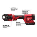 Milwaukee&reg; Red 1 in. Battery Press Tool Kit 