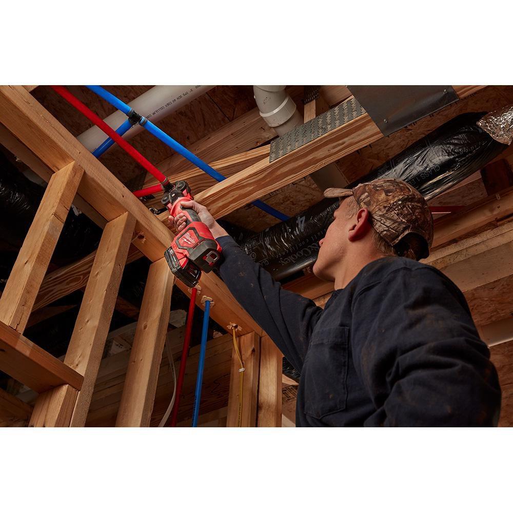 Milwaukee&reg; Red 1 in. Battery Press Tool Kit 