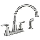 Moen Spot Resist&trade; Stainless Two Handle Kitchen Faucet 